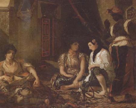 Eugene Delacroix Femmes d'Alger dans leur appartement (mk32) France oil painting art